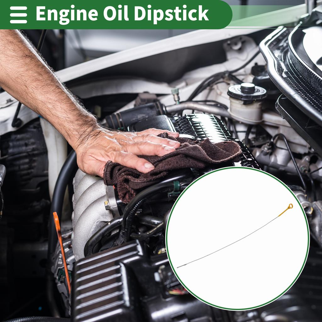 UXCELL Oil Level DipStick No.6C1Q6750BC/7C166754AD for Ford Transit V347 2.4 3.2 06-14