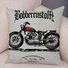 Colorful Motorcycle Cushion Cover Decor Vintage Style Bike Race  Pillowcase Soft Plush Pillow Case for Sofa Home Car 45x45cm