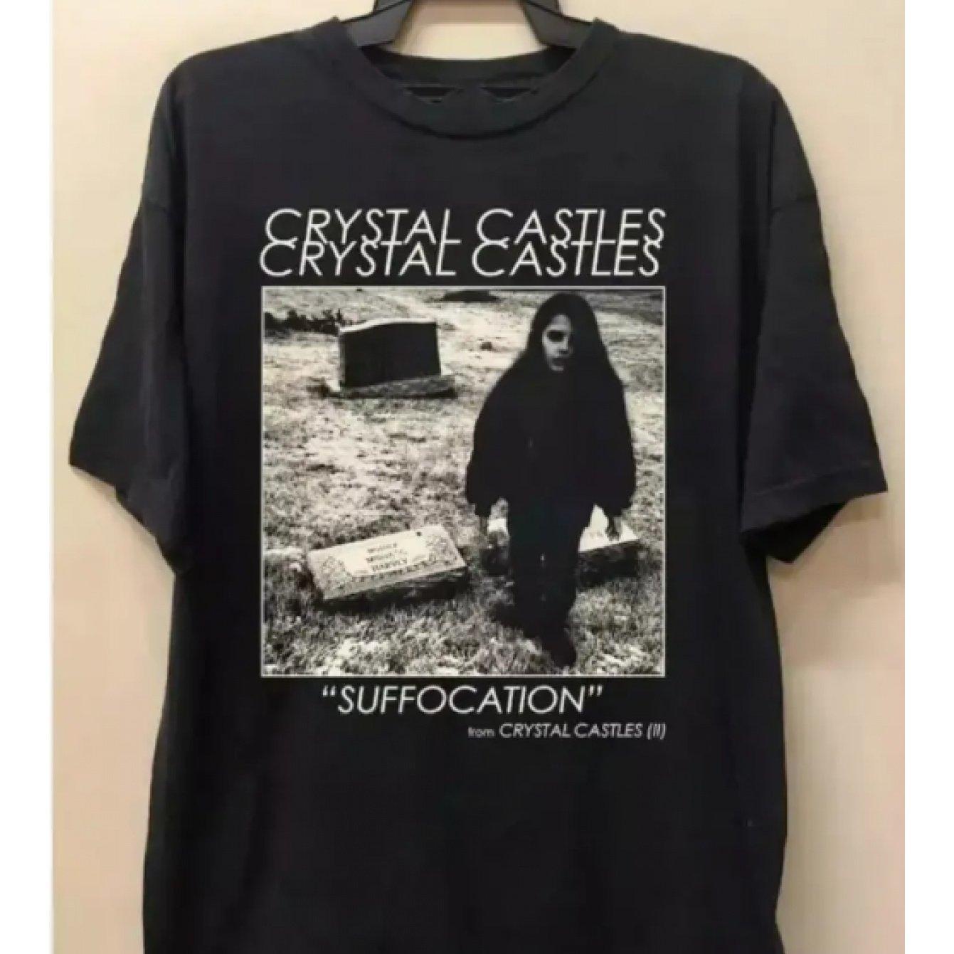 

Retro Black Gothic Album Art Shirt Mens Tshirt Summer New Style Suitable for Both Men and Women Cotton Casual Tshirt S