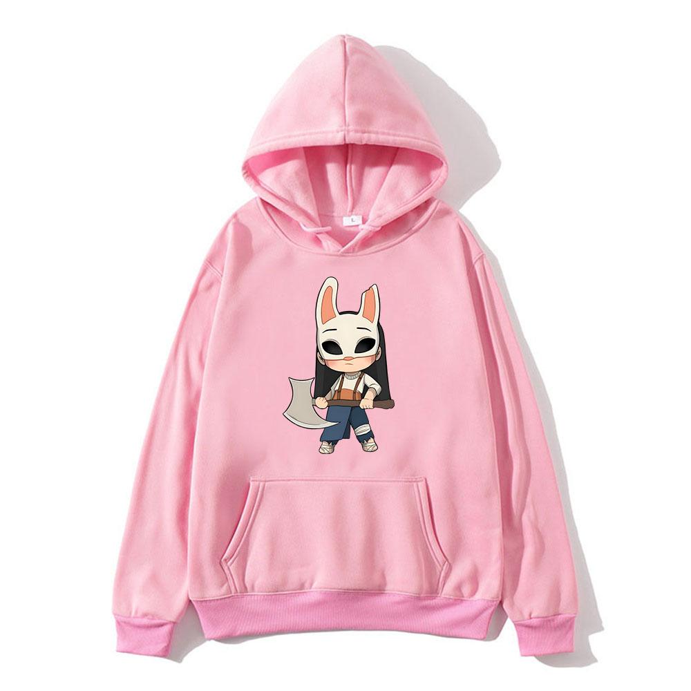 

DeadBy Daylight Game Printing Hoodies Men Women Clothing Long Sleeve Spring Fleece Sweatshirts Pocket Streetwear S