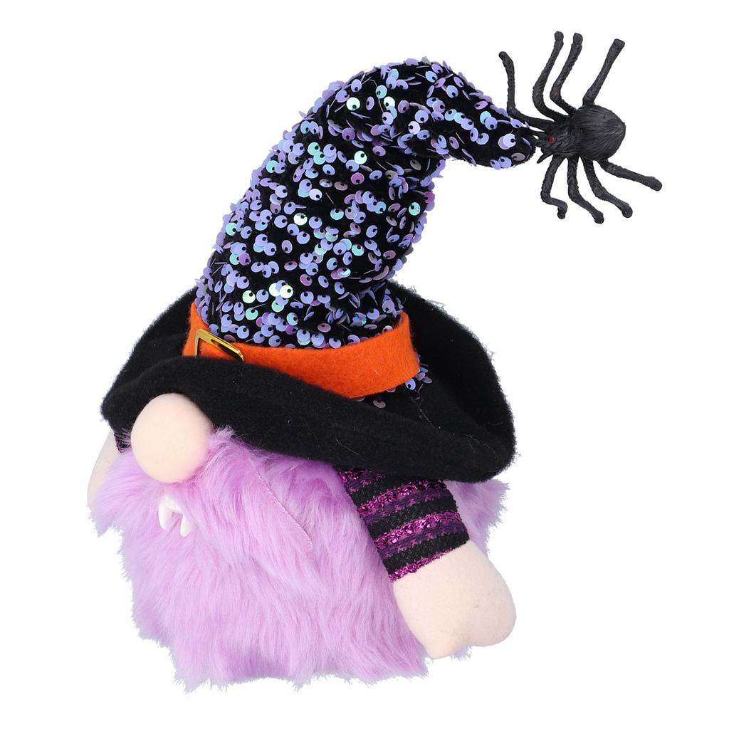 Halloween Decorations Illuminated Dwarf Ornaments Halloween Glowing Faceless Doll for Christmas