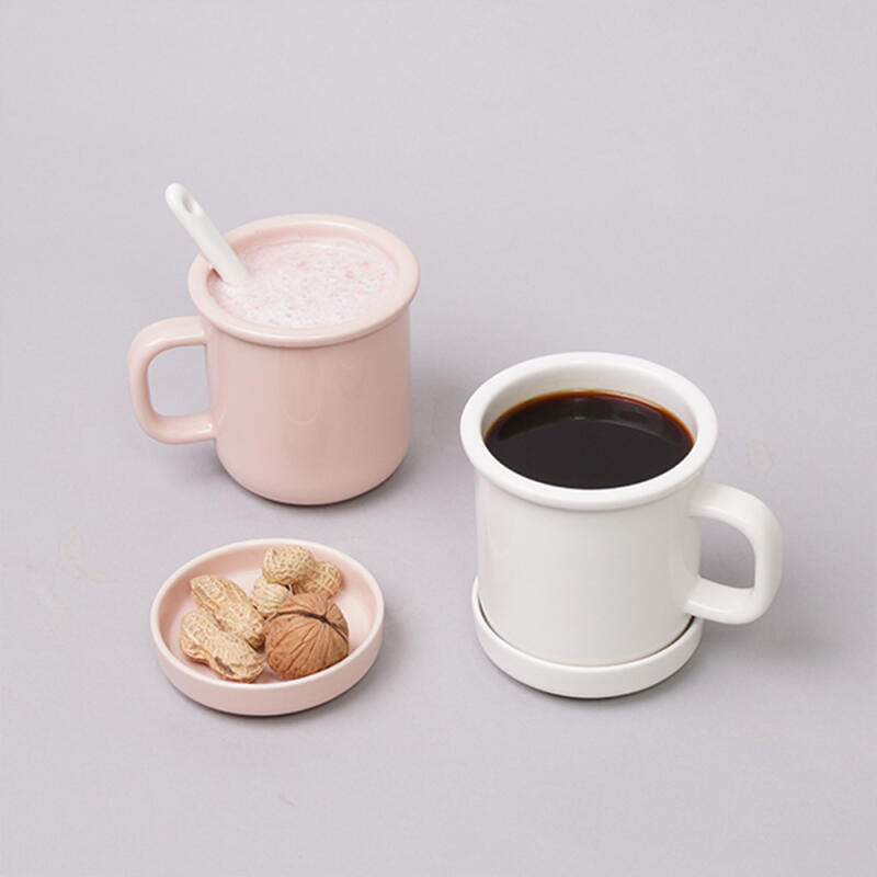 Nordic Ball Mug with Lid (4 colors)