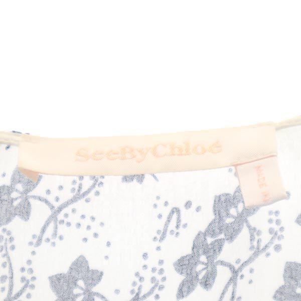 SEE BY CHLOE Overall Handle Long Sleeve See Through One Piece 34 Women Used