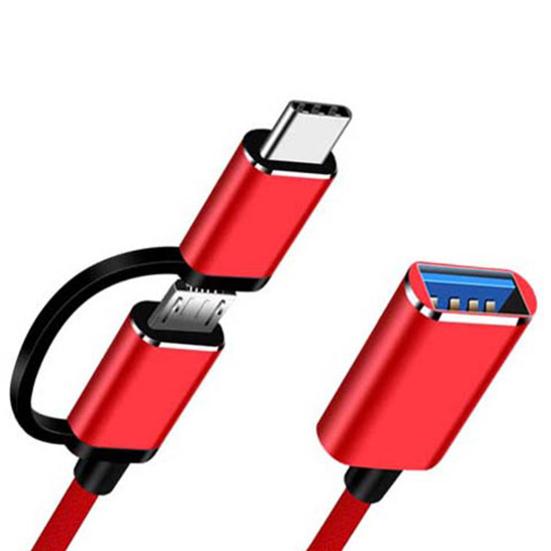 OTG Converter Fast 2 In 1 Transmission Multifunctional Micro USB Type-C To USB3.0
