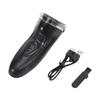 Three Electric Shaver Head Floating Washable Blade Usb Portable Charging
