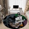 1pc Batman Joker Office Round Area Rug, Under Office Chairs Bedroom Living Room Home Decor, Room Deco, Available in Various Sizes