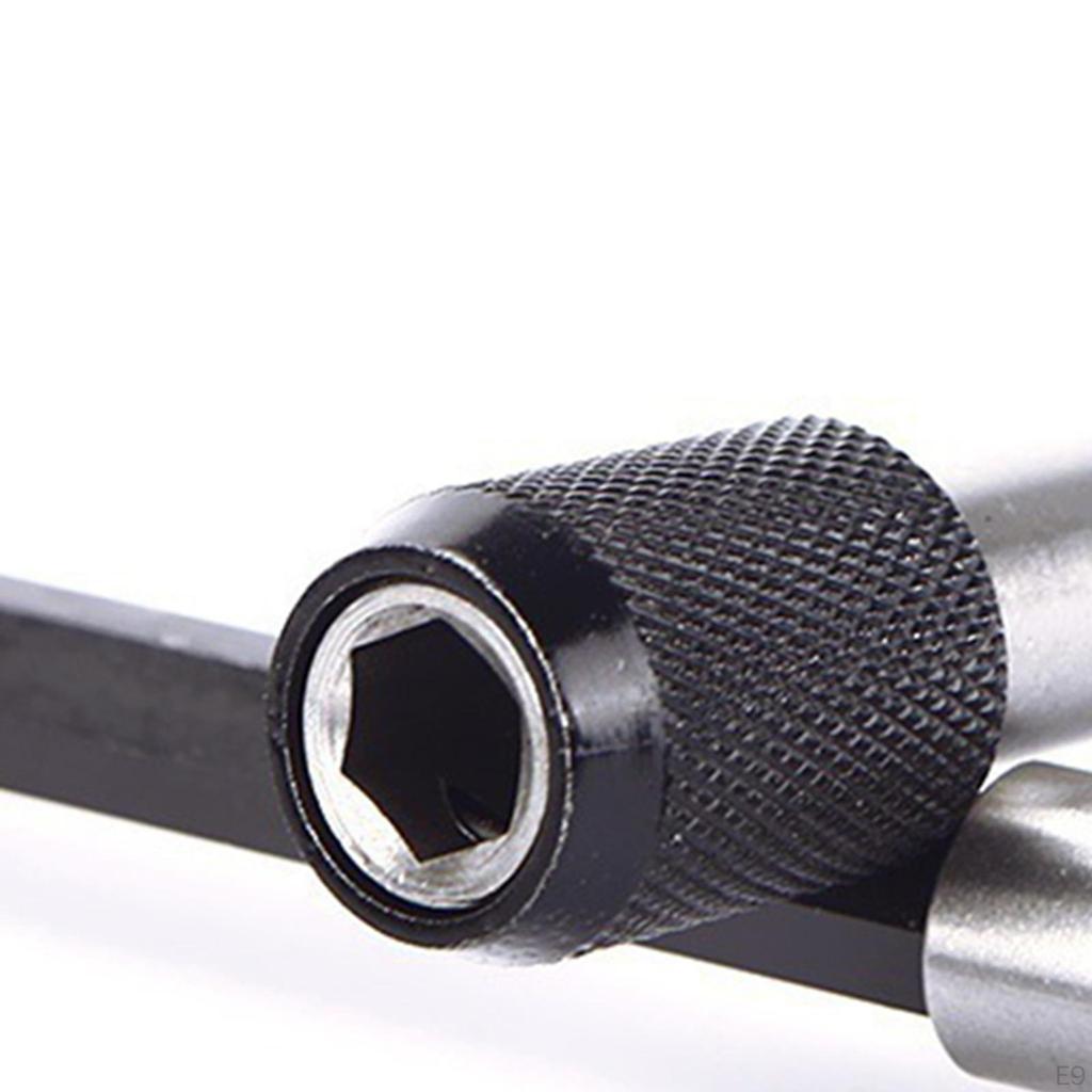 Bit Holder Extension Hexagon Rod Conversion Connect Metal Drill Adapter
