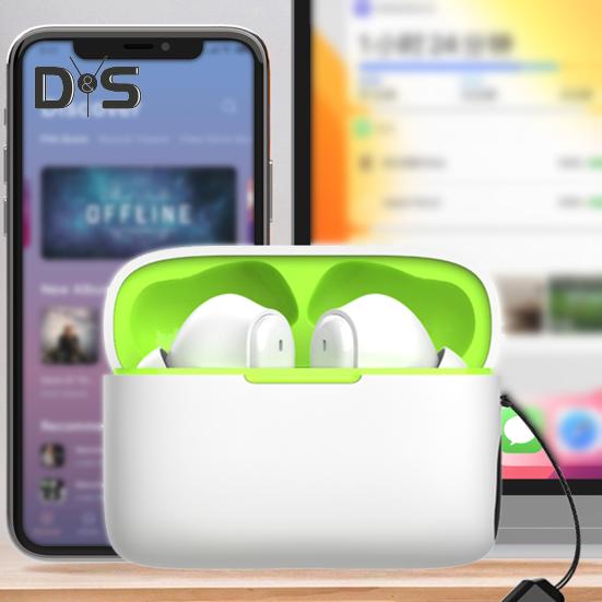 Bluetooth-compatible Wireless Earphones Noise Reduction Waterproof Ultralight Rechargeable Headset Comfortable In-ear Earbuds