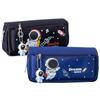 Double Layer Stationery Bag Large Capacity Pencil Bag Astronaut Pencil Case Office Accessories