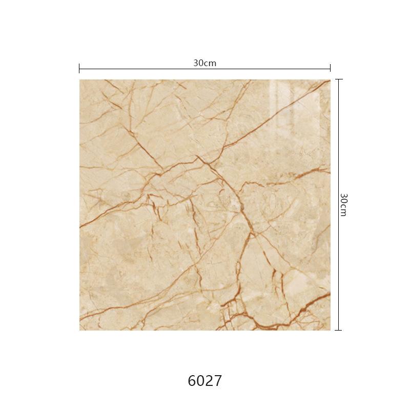 10 Stück 30*30cm selbstklebende Anti-Fliesen-Wandaufkleber, Marmor-Badezimmer-Bodenaufkleber, wasserdichte PVC-Wand für Schlafzimmer und Wohnzimmer