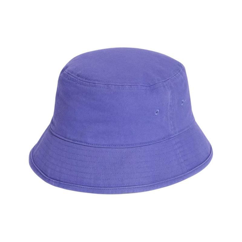 adidas Bawełniane kapelusze typu bucket unisex fioletowe Adidas IC0010