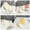 Creative Cartoon Cat Soap Dish - Cute Bathroom Accessory with Drain
