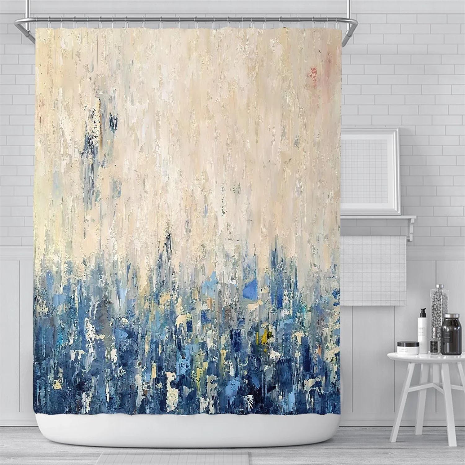 

Gold Leaf Diamond Flower Shower Curtain 100% Polyester Shower Curtain Bathroom Set Waterproof Eco-Friendly Shower Curtain W60H190(CM)-1 Pcs