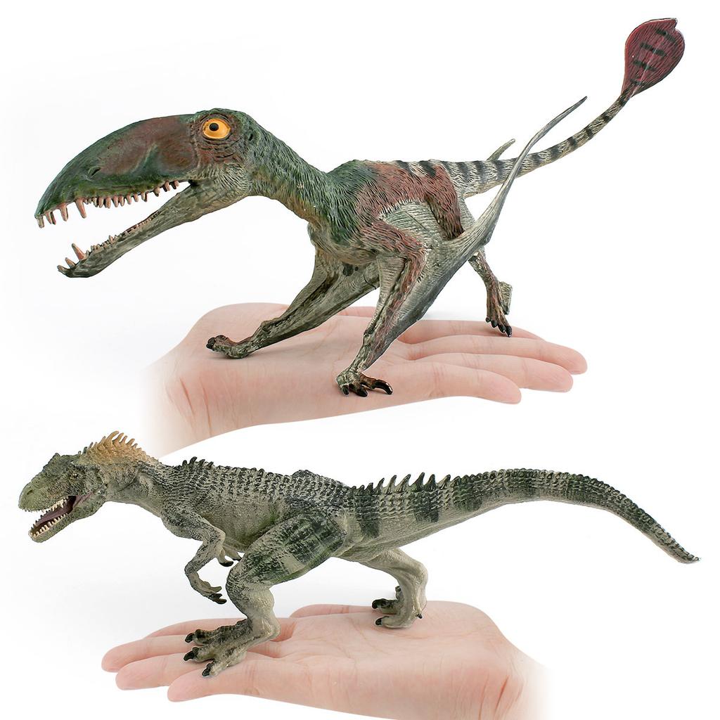 Simulation Jurassic Dinosaur Model Feathered Dragon Leaping Dragon Aeolus Pterosaur Allosaurus Static Ornament Toy