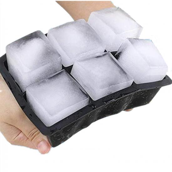 Perfect Ice Cube Silicone Cube Maker Form Cake Pudding Chocolate Molds Easy to Remove Ice Trays Fade Resistant 6