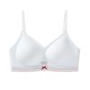 Polka Dot Bow Sweet Ballet Style No Wire Bra For Women