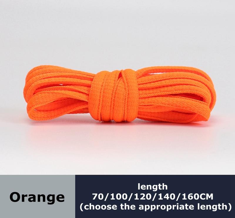 Men's and Women's Sports Shoelaces Color Semicircular Shoelace Suitable for All Shoes Round Laces AF1 Wear-resistant Non-slip