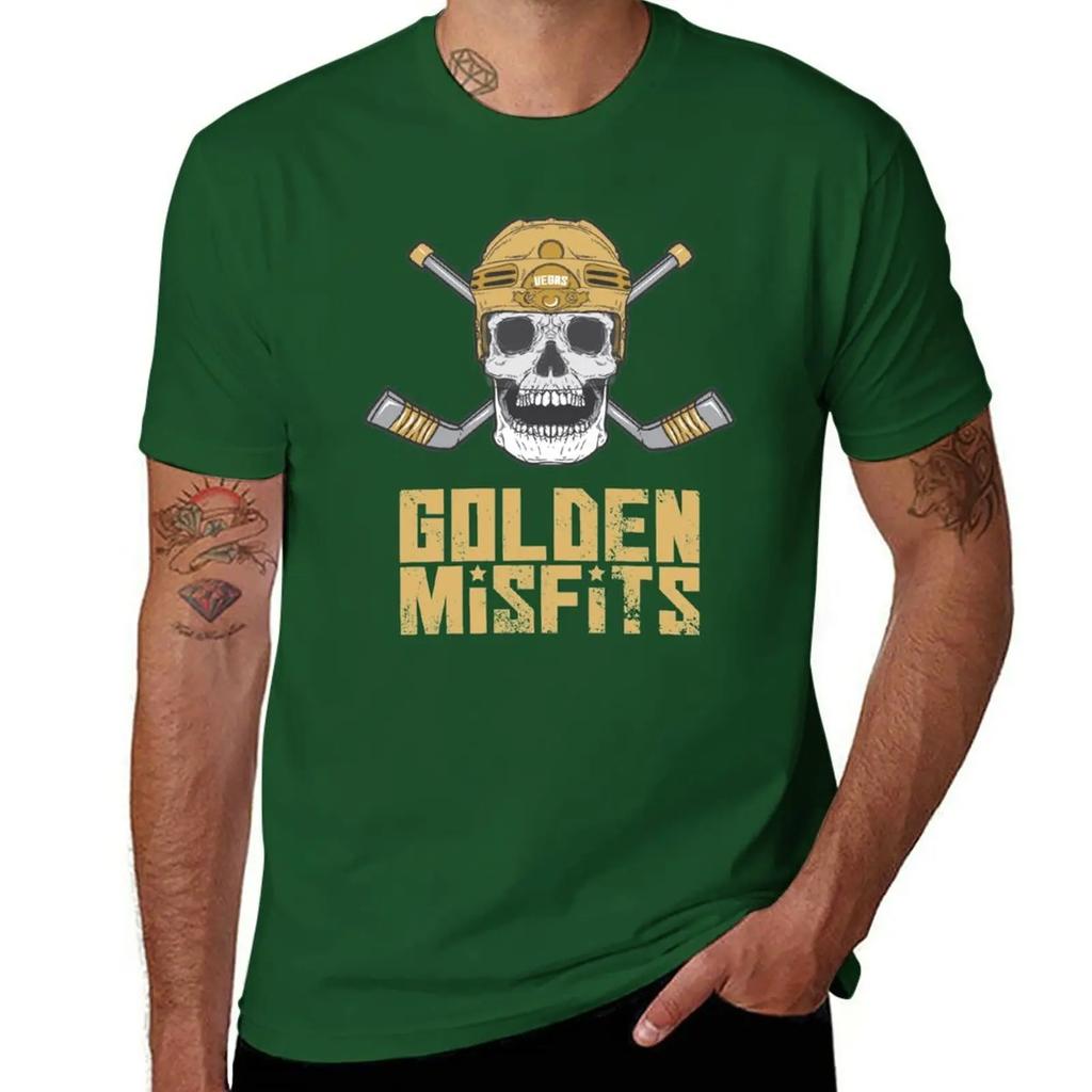 Golden Misfits T-Shirt customs vintage clothes sweat tees plain t shirts