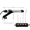 Clip On Aquarium Light, 8W Waterproof Dimmable USB Lamp With Memory Function, Fish Tank Full