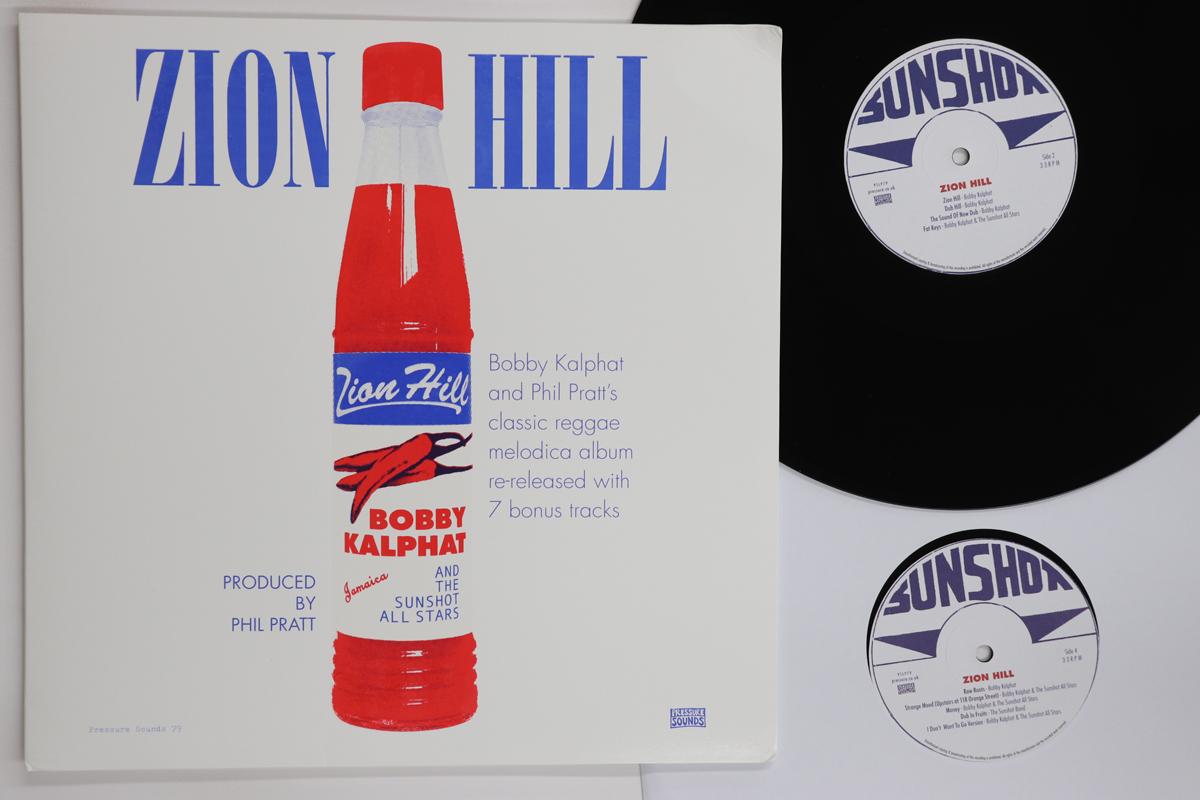 

LP Record BOBBY KALPHAT THE SUNSHOT BAND Zion Hill PSLP79 PRESSURE SOUNDS 2013 UK Reggae Ska Dub Used
