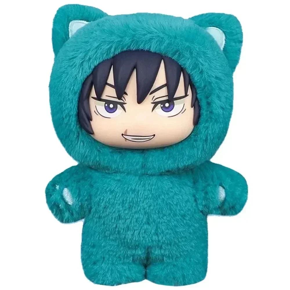 NEW Eaki Jujutsu Kaisen Season 2 Cat Park Party Gojo Satoru Blind Box Plush Doll Bag Pendant Collection