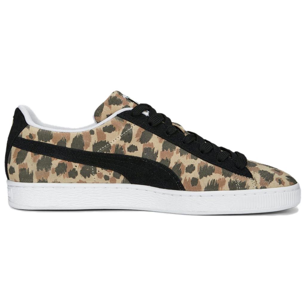 Puma Suede Animal Print - Granola Unisex Sneakers Brown Black White 391108-01