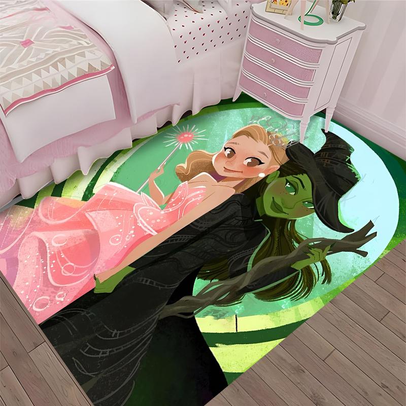 Wicked Printed Carpet, Rug for Office Chair Living Room Bedroom Kitchen Room Decor Gifts.