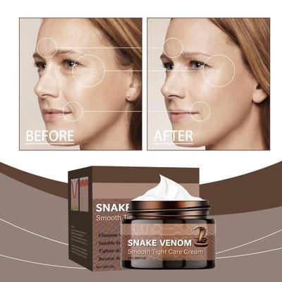 Snake  Firming  Cream Firming Facial Moisturizer Lightens Wrinkles Tightens Skin Firms And Looks Good On The Face