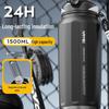 Portable 316 Stainless Steel Insulated Sports Water Bottle - Large Capacity for Outdoor Use