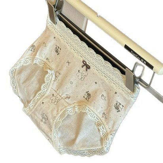 Pastoral Floral Print Pure Cotton Women's Panties - 2025 Comfortable, Breathable Triangle Style