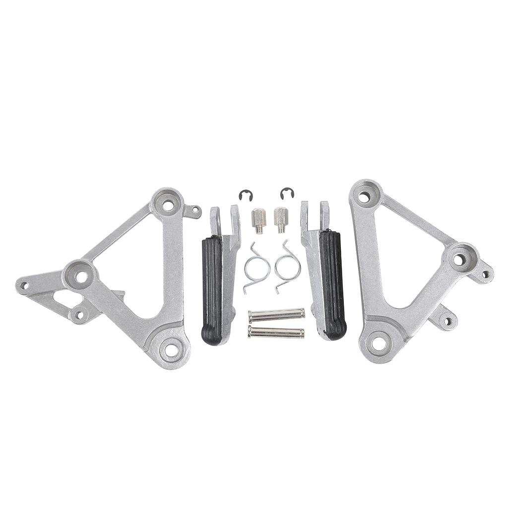 Motorcycle Front Footrests Foot Pegs Footpeg Set For Honda CBR400 NC23 1988-1989