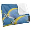 Royce McClure Tang Silky Tropical Fish Supersoft Blanket