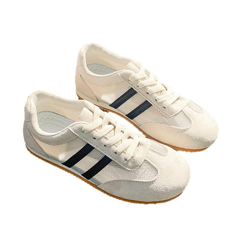 Lightweight and breathable mesh Forrest Gump shoes soft-soled sports board shoes women's summer 2025 new retro thin German training shoes