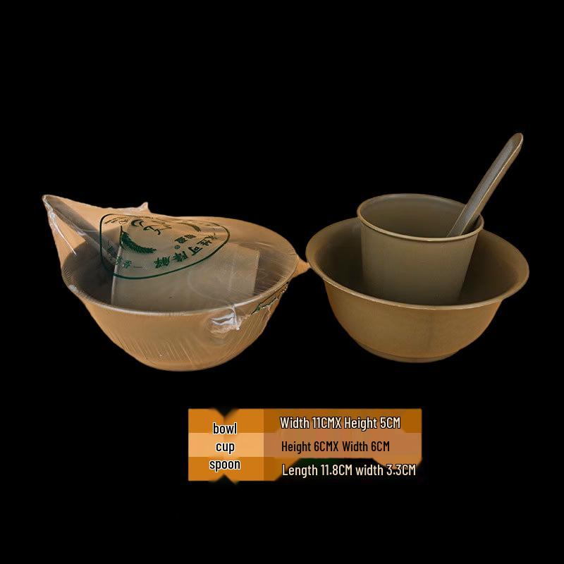 Daoying Biodegradable Rice Husk Disposable Tableware Sets