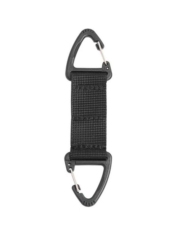

Multi-Purpose Nylon Webbing Carabiner with Quick Release Triangle Buckle Geometric Shape