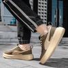 Casual men's board shoes Trendy thick bottom height increasing style Outdoor leisure street Daily handsome youth sports shoes