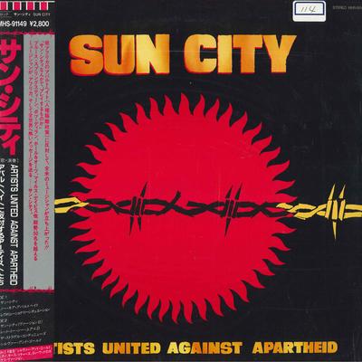 LP Schallplatte ARTISTS UNITED AGAINST APARTHEID - Sun City MHS91149 MANHATTAN 1985 Japan Obi Rock Gebraucht