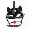 Eye Mask Party Halloween Fetish Slave Sex Mask Patch Fetish Restraint Sex Bondage BDSM Sex Toys For Couples Sexy