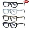 4pcs Trendy Small Square Women Glasses Frames Multi Color Anti Blue Light Eyeglasses Optical Lenses Female Luxury Eyewear