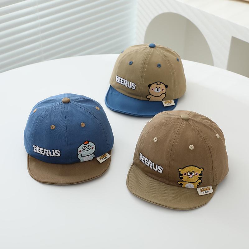 Baby Hat Spring and Autumn Thin Sun Protection Baseball Cap Boy and Girl Cute Egg Boy Summer Little Month Old Baseball Cap
