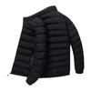 Padded-on men's autumn and winter jackets, trendy brand padded jackets, new Feather Rong padded jackets, piled and thickened padded jackets.