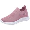 2025 summer new socks one pedal casual breathable women's shoes flying woven walking shoes mother shoes large size shoes