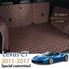 Leather Car Trunk Mats For Lexus CT 2012-2017 Rear Trunk Floor Mat Tray Carpet Mud