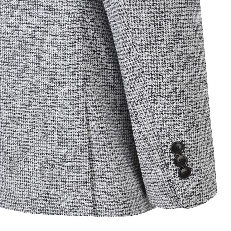 Sieg Linen Blended Casual Jacket Navy (Piead4064)