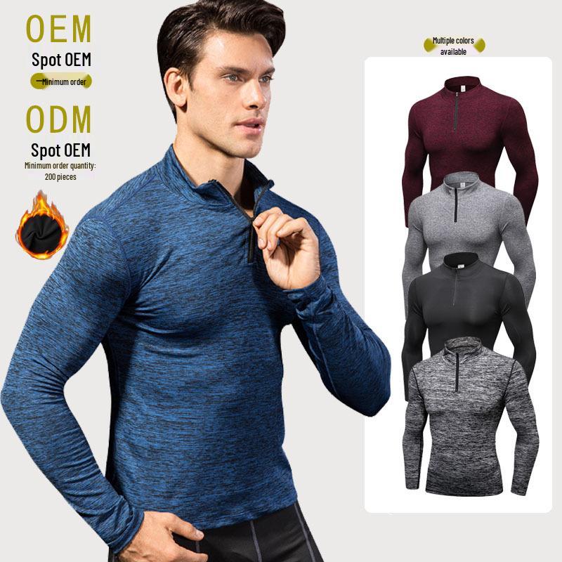 

Men s Winter Fleece-Lined Compression Running Sweatshirt XX-Large чорний