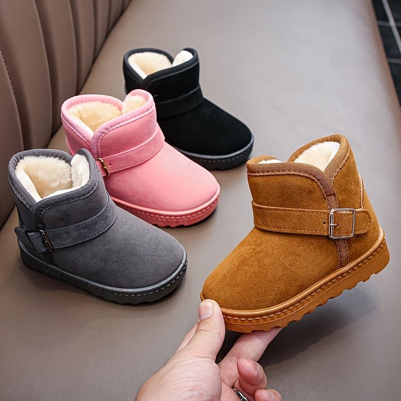 New Winter Boots for Boys and Girls Featuring Thickened Warmth Perfect for Snowy Conditions