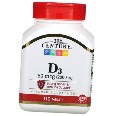 Vitamin D3 for Bones and Immunity, Vitamin D3 2000 Tab, 110 Tab (36440083)