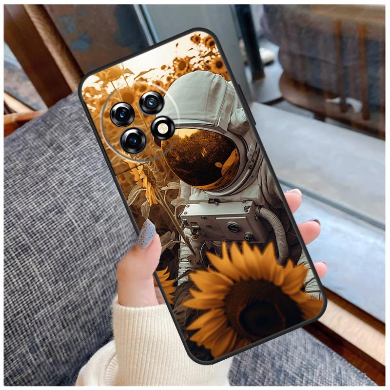 Beautiful Yellow Sunflower Case For OnePlus 13R 13T 12R 10R 10T 15 13 12 11 10 9 Pro Nord 5 CE 2 3 4 Lite N20 N30 Coque