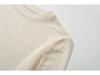 Autumn Women's Slimming Mesh Bodysuit - Sheer Round Neck, Long Sleeve