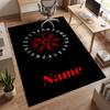 Viking Warrior (1) Personalized Name Office Carpet Stylish Decor for Living Room Bedroom Kitchen